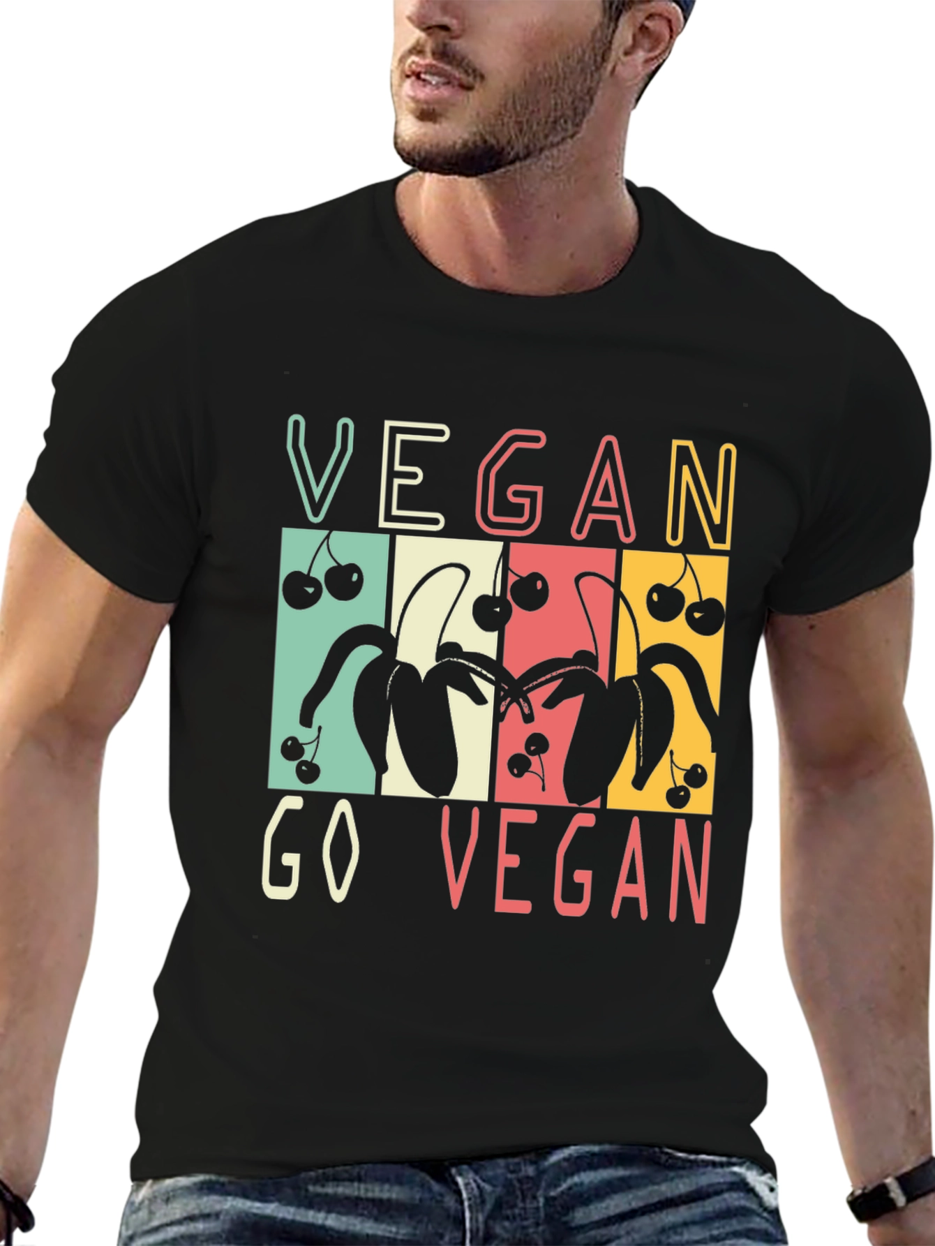 Vegan Banana Graphic T-Shirt