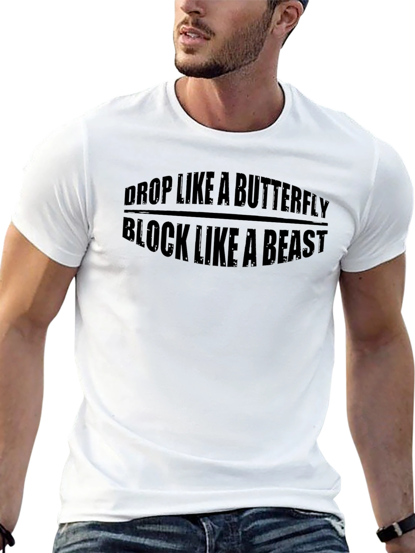 Drop Like a Butterfly Block Like a Beast T-Shirt