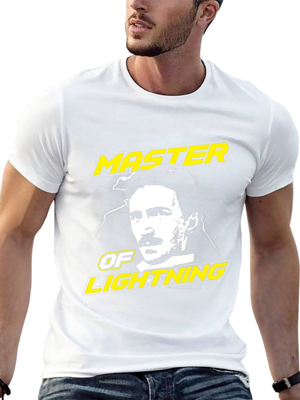 Master of Lightning Tesla Graphic T-Shirt