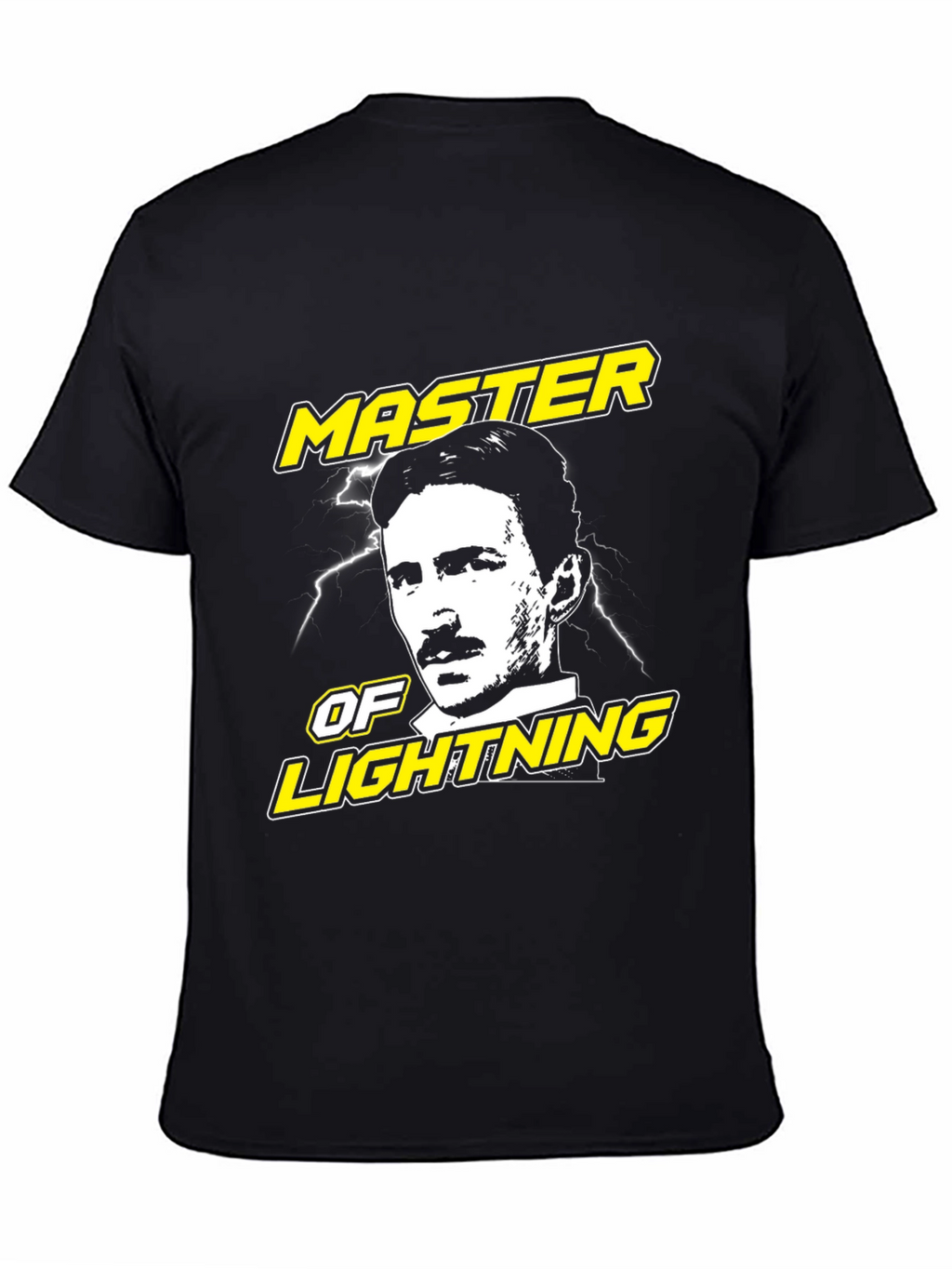 Master of Lightning Tesla Graphic T-Shirt