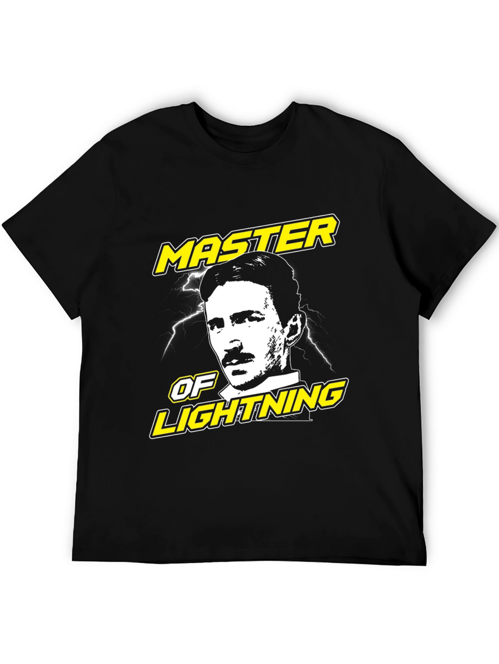 Master of Lightning Tesla Graphic T-Shirt