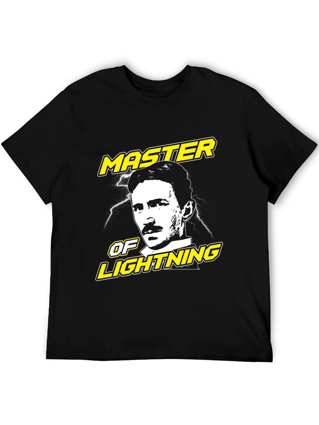Master of Lightning Tesla Graphic T-Shirt