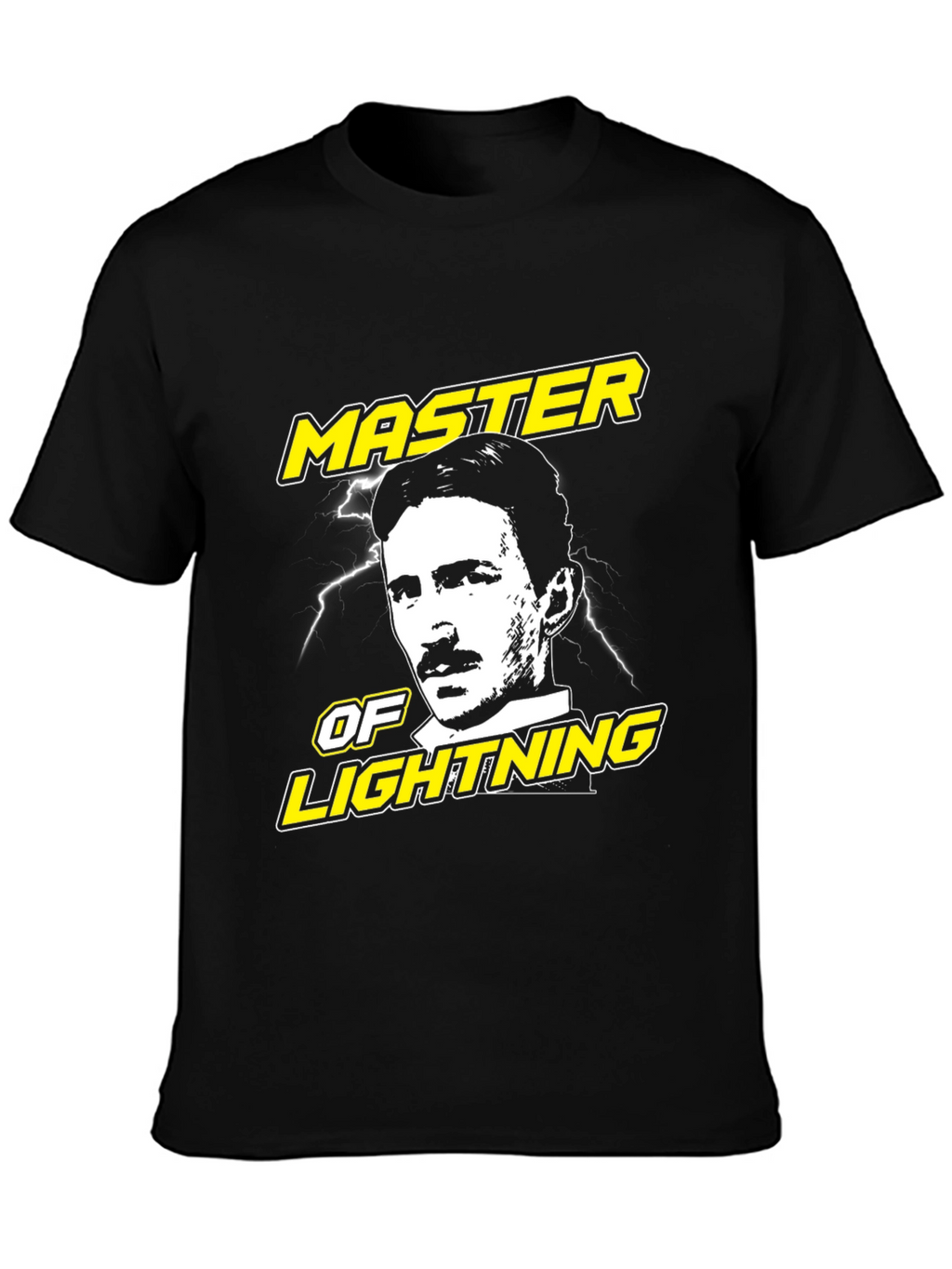 Master of Lightning Tesla Graphic T-Shirt
