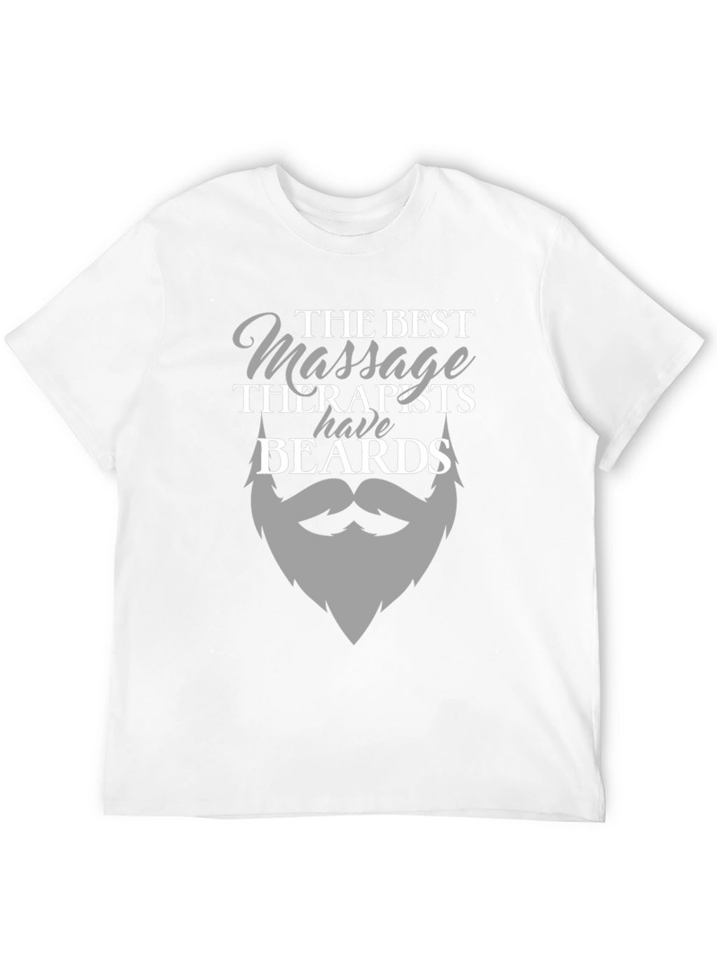 Bearded Massage Therapist T-Shirt - Funny Massage Gift
