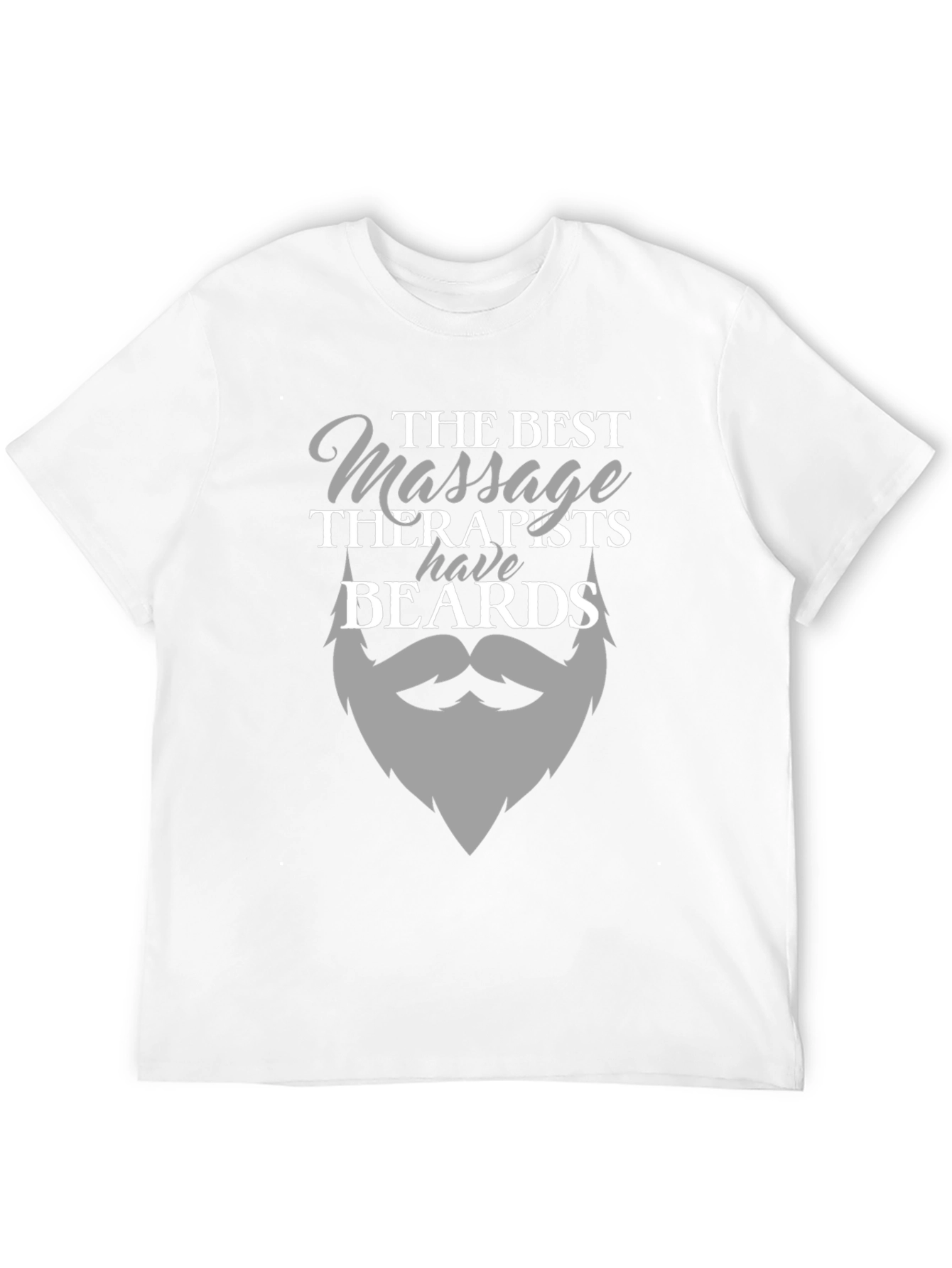 Bearded Massage Therapist T-Shirt - Funny Massage Gift