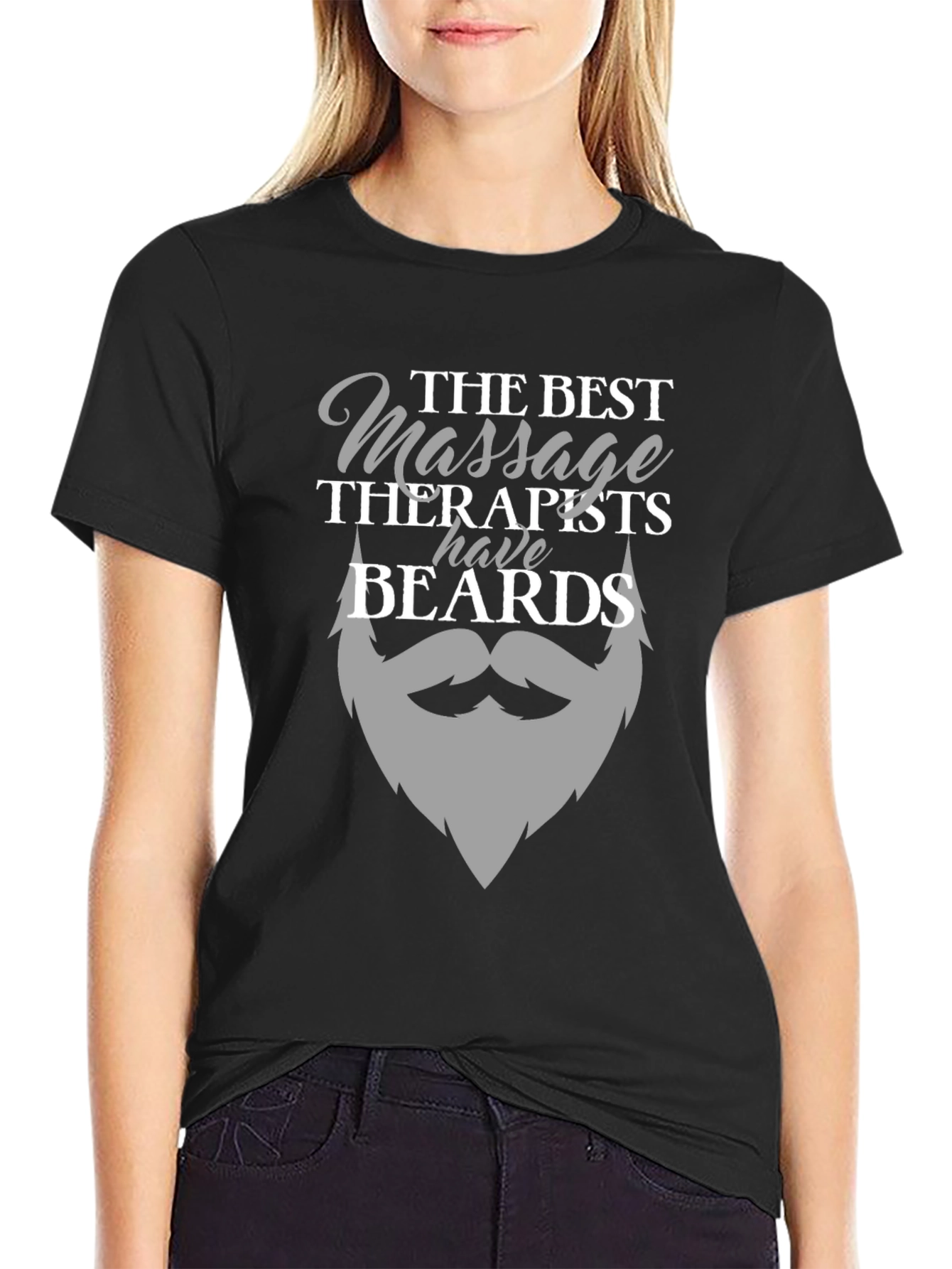 Bearded Massage Therapist T-Shirt - Funny Massage Gift