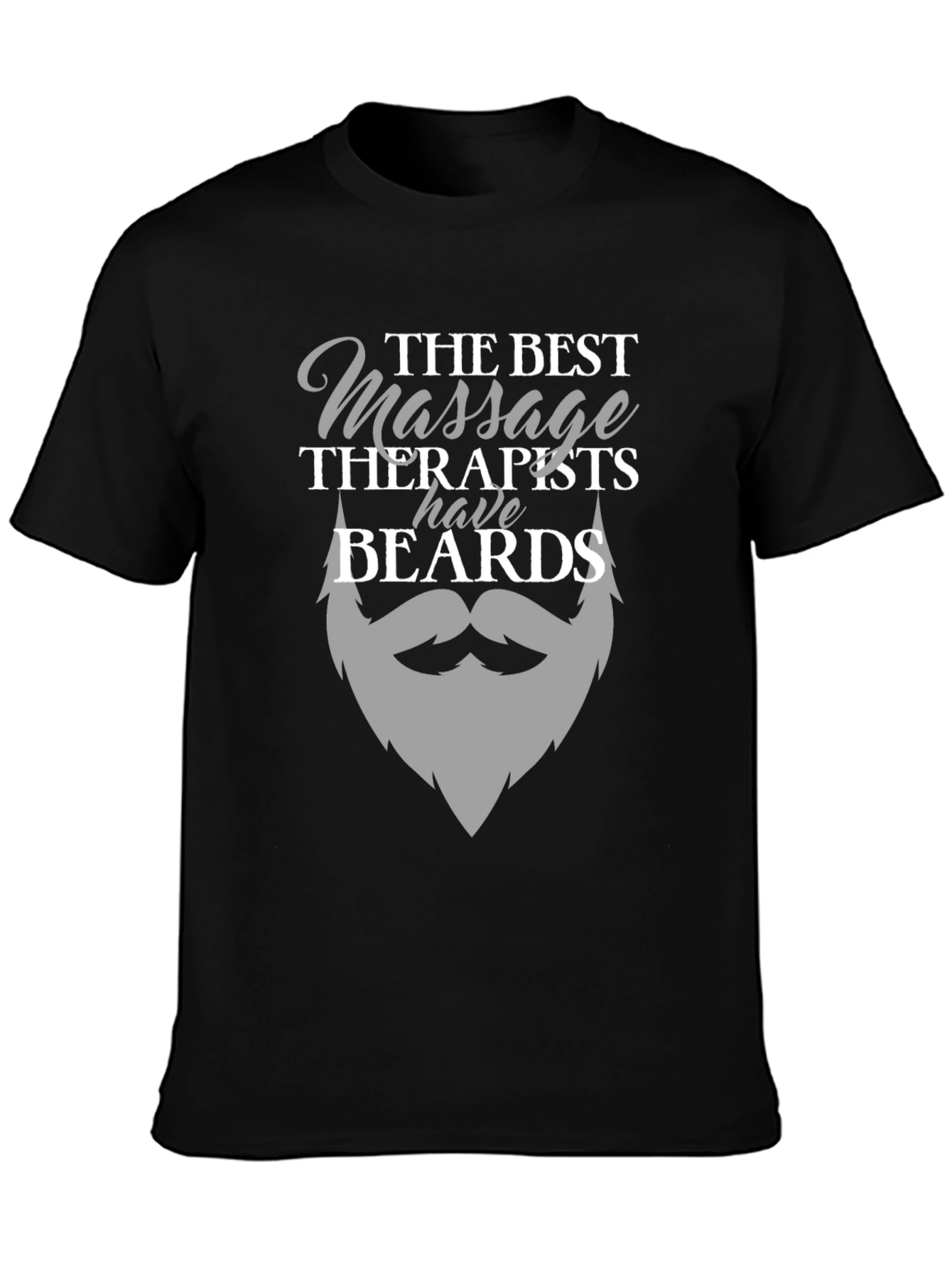 Bearded Massage Therapist T-Shirt - Funny Massage Gift