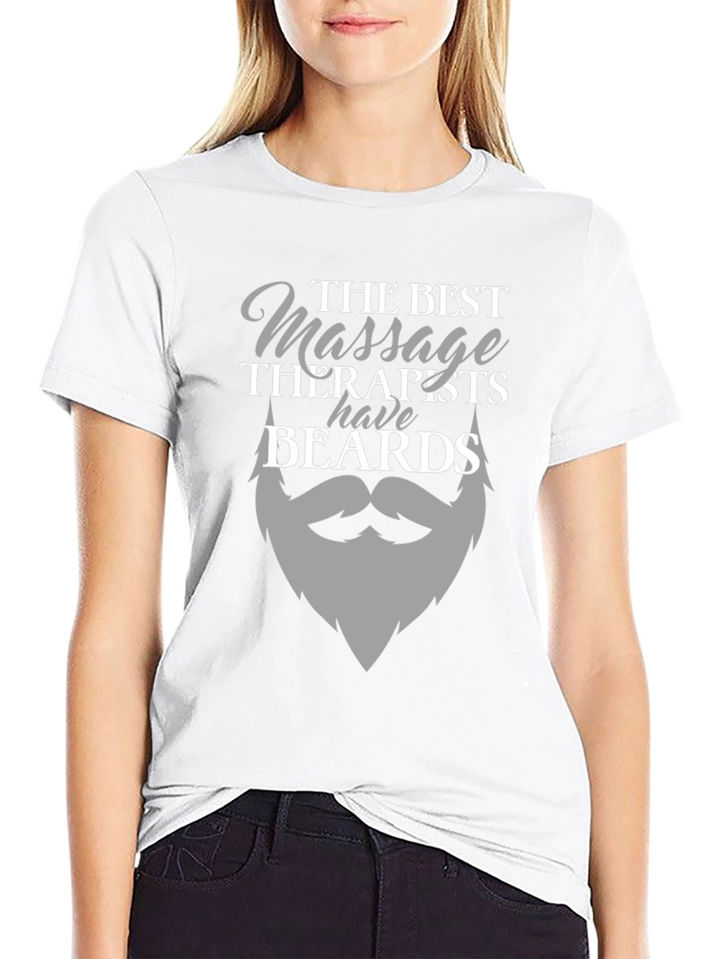 Bearded Massage Therapist T-Shirt - Funny Massage Gift