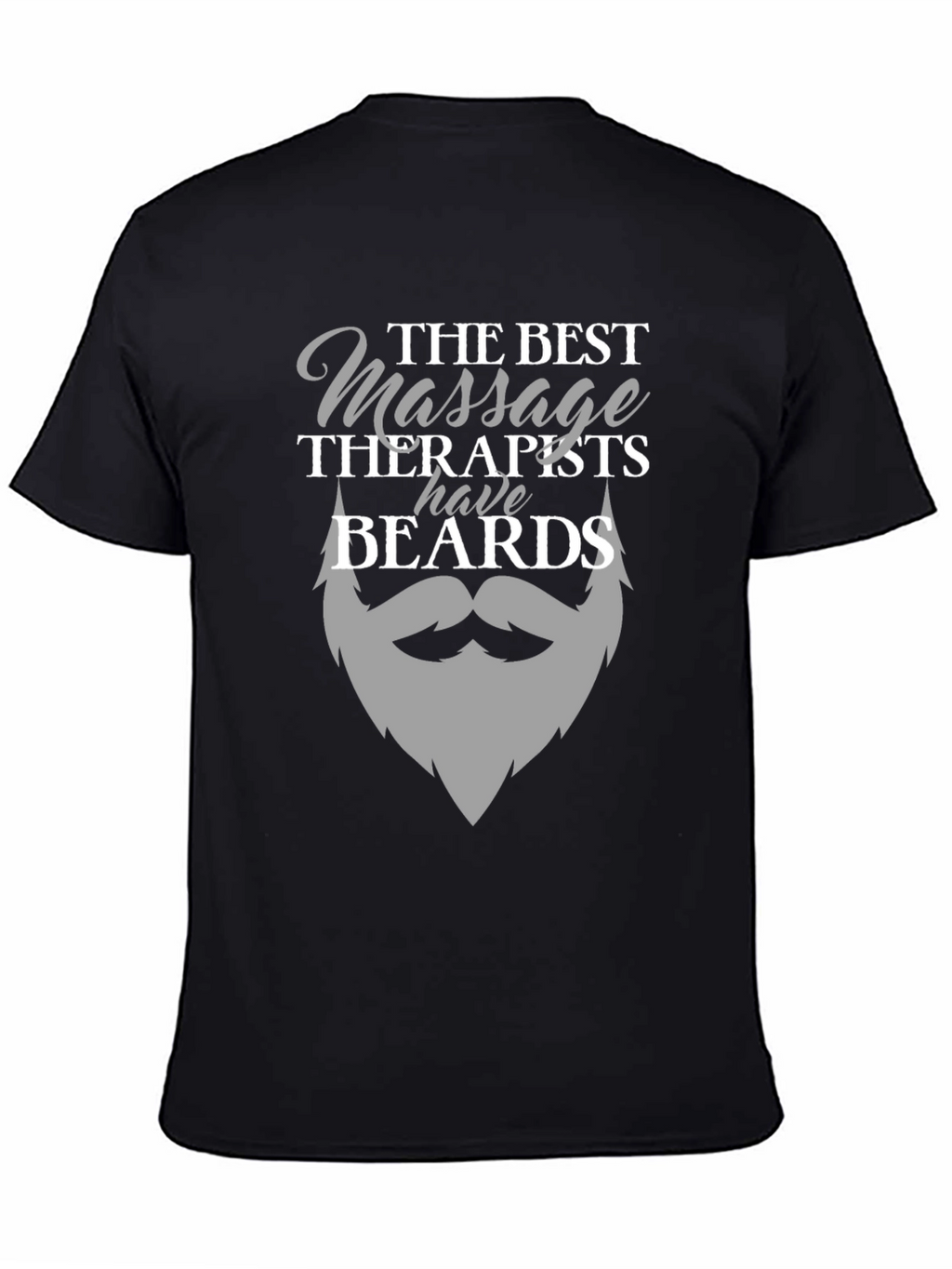 Bearded Massage Therapist T-Shirt - Funny Massage Gift