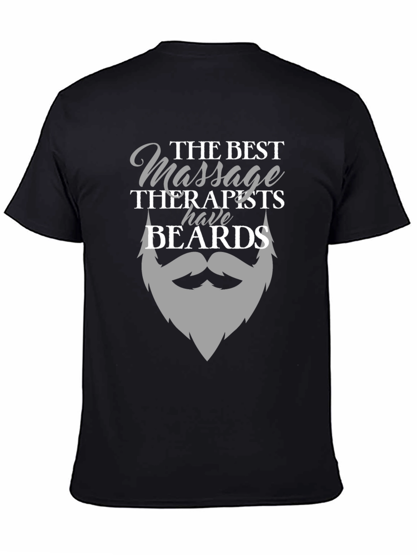 Bearded Massage Therapist T-Shirt - Funny Massage Gift