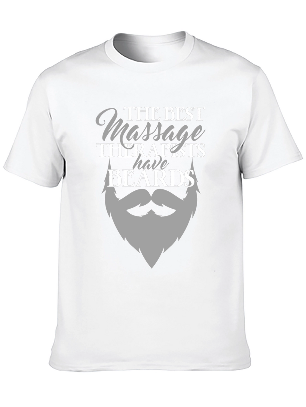 Bearded Massage Therapist T-Shirt - Funny Massage Gift