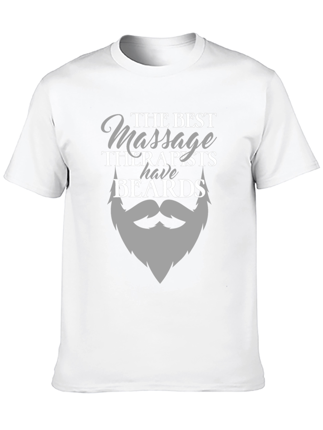 Bearded Massage Therapist T-Shirt - Funny Massage Gift