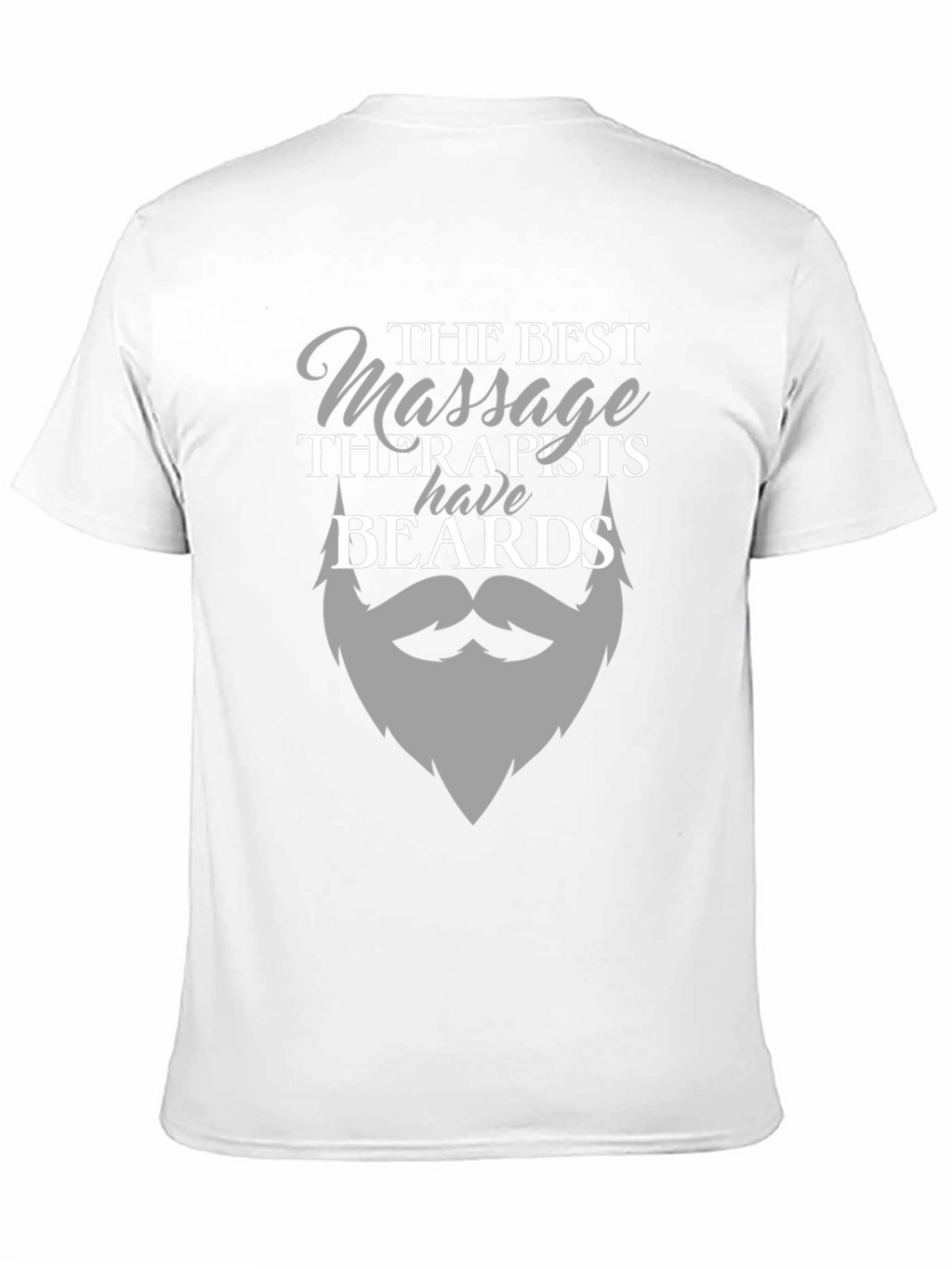 Bearded Massage Therapist T-Shirt - Funny Massage Gift