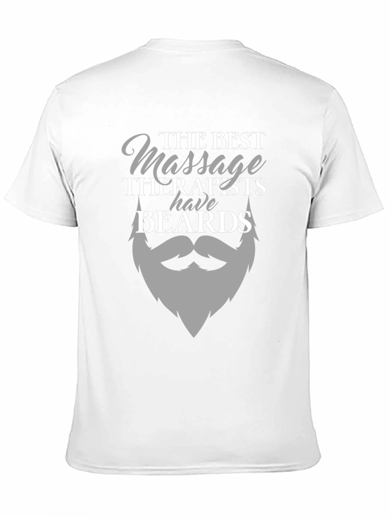 Bearded Massage Therapist T-Shirt - Funny Massage Gift