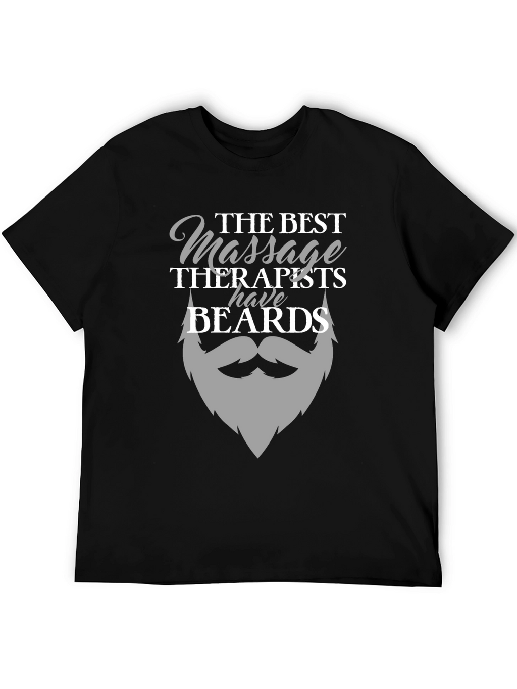 Bearded Massage Therapist T-Shirt - Funny Massage Gift