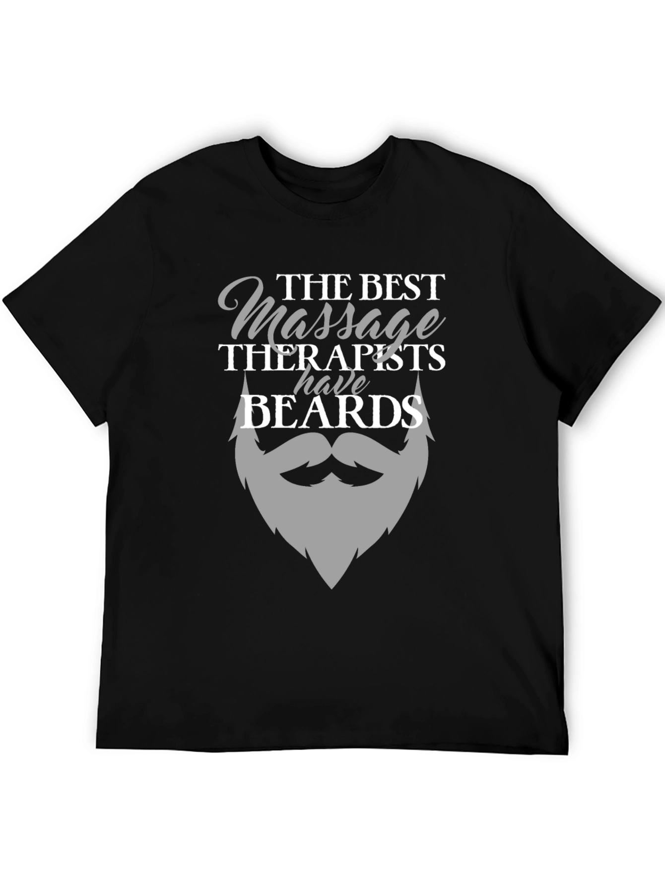 Bearded Massage Therapist T-Shirt - Funny Massage Gift