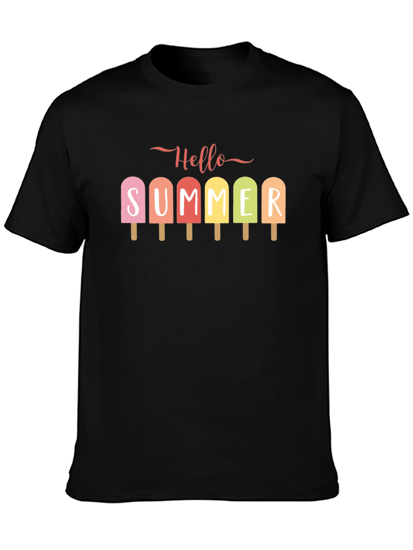 Hello Summer Popsicle Graphic Tee