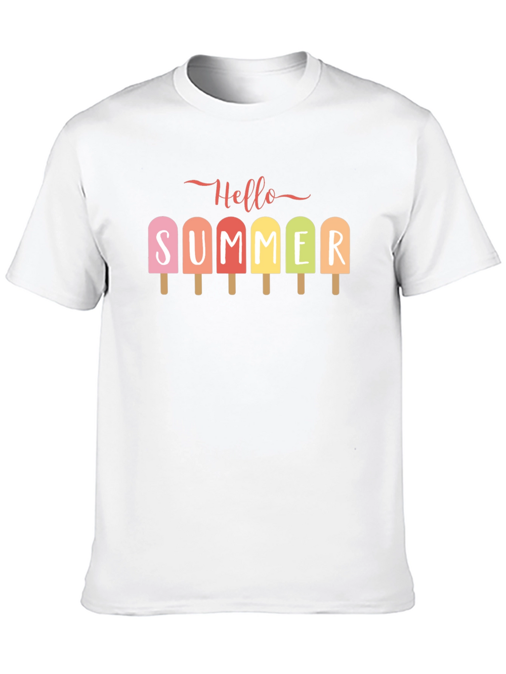 Hello Summer Popsicle Graphic Tee
