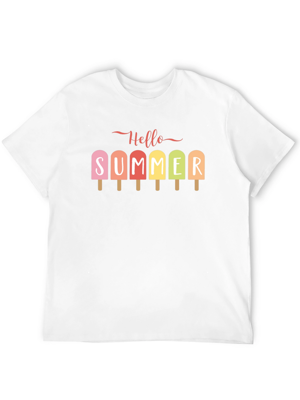Hello Summer Popsicle Graphic Tee