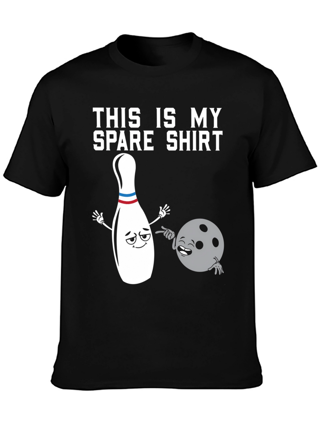 This Is My Spare Shirt - Bowling T-Shirt
