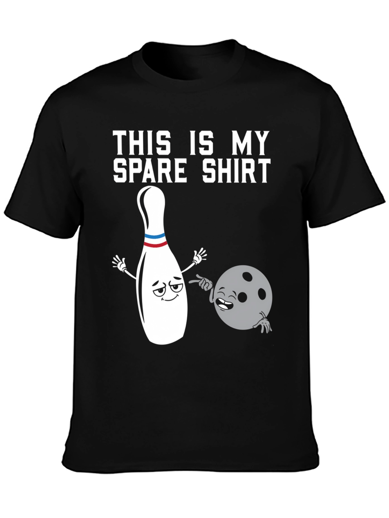 This Is My Spare Shirt - Bowling T-Shirt
