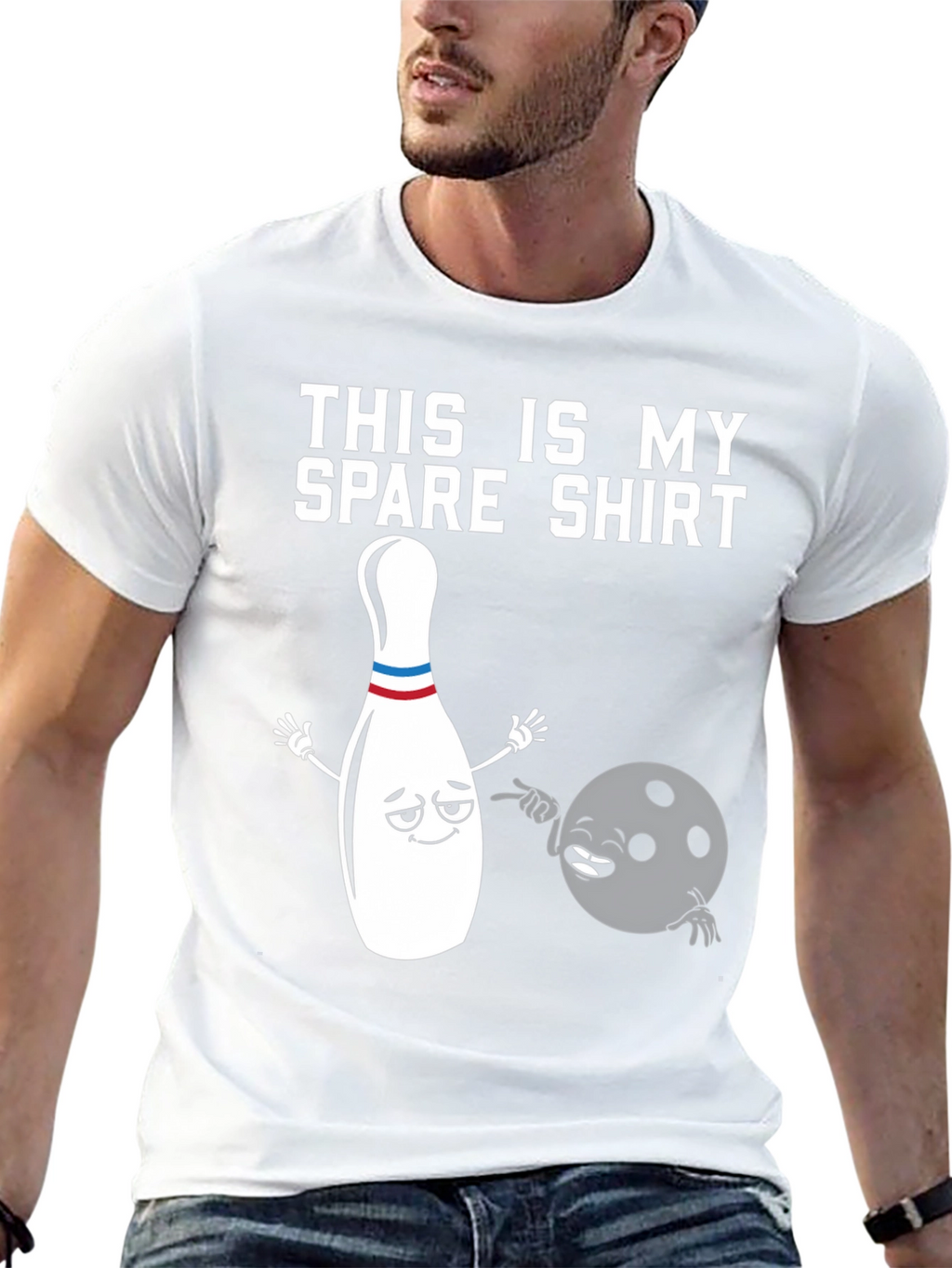 This Is My Spare Shirt - Bowling T-Shirt