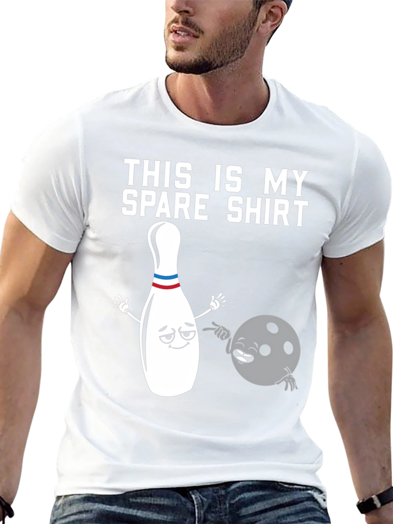 This Is My Spare Shirt - Bowling T-Shirt