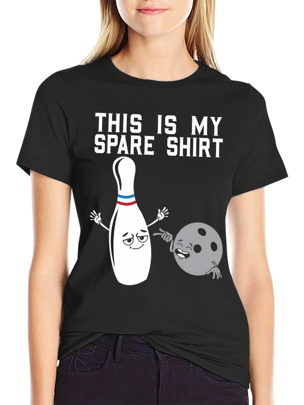 This Is My Spare Shirt - Bowling T-Shirt