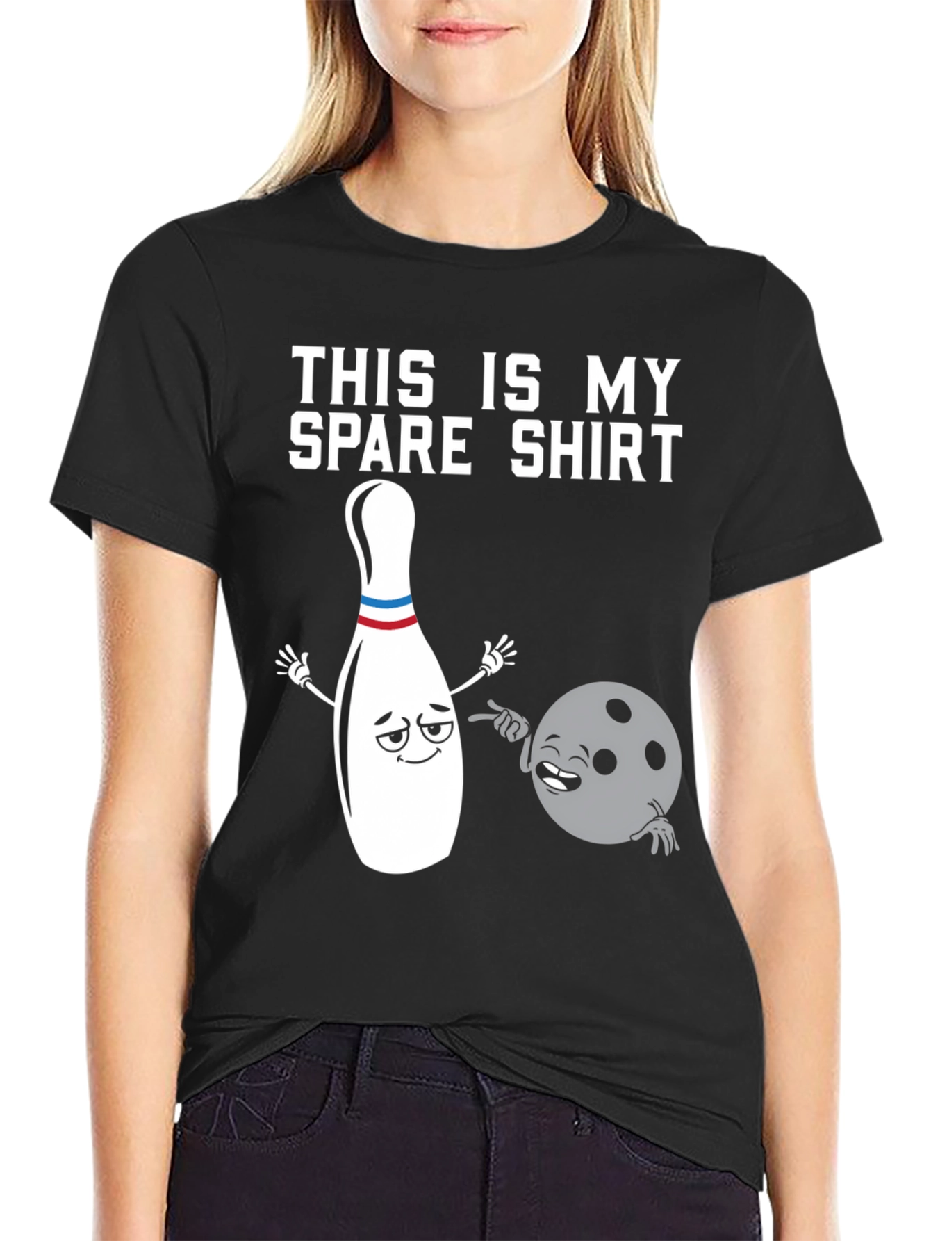 This Is My Spare Shirt - Bowling T-Shirt