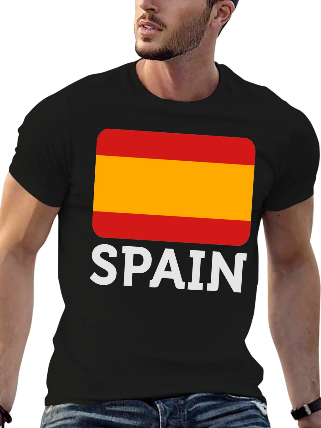 Spain Flag T-Shirt - Stylish National Pride Tee