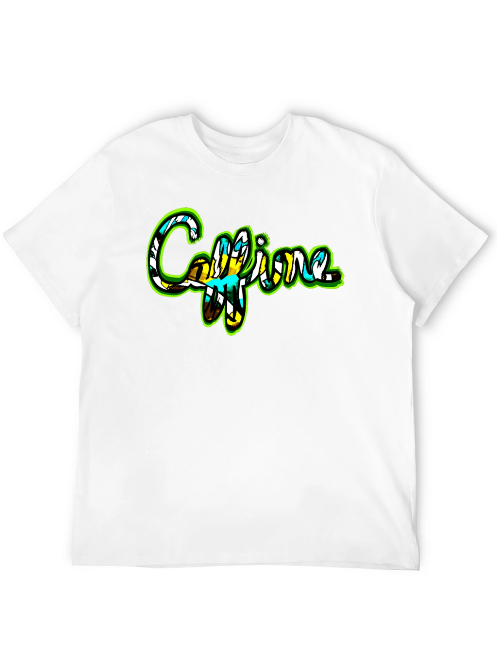 Caffeine Graphic T-Shirt - Black