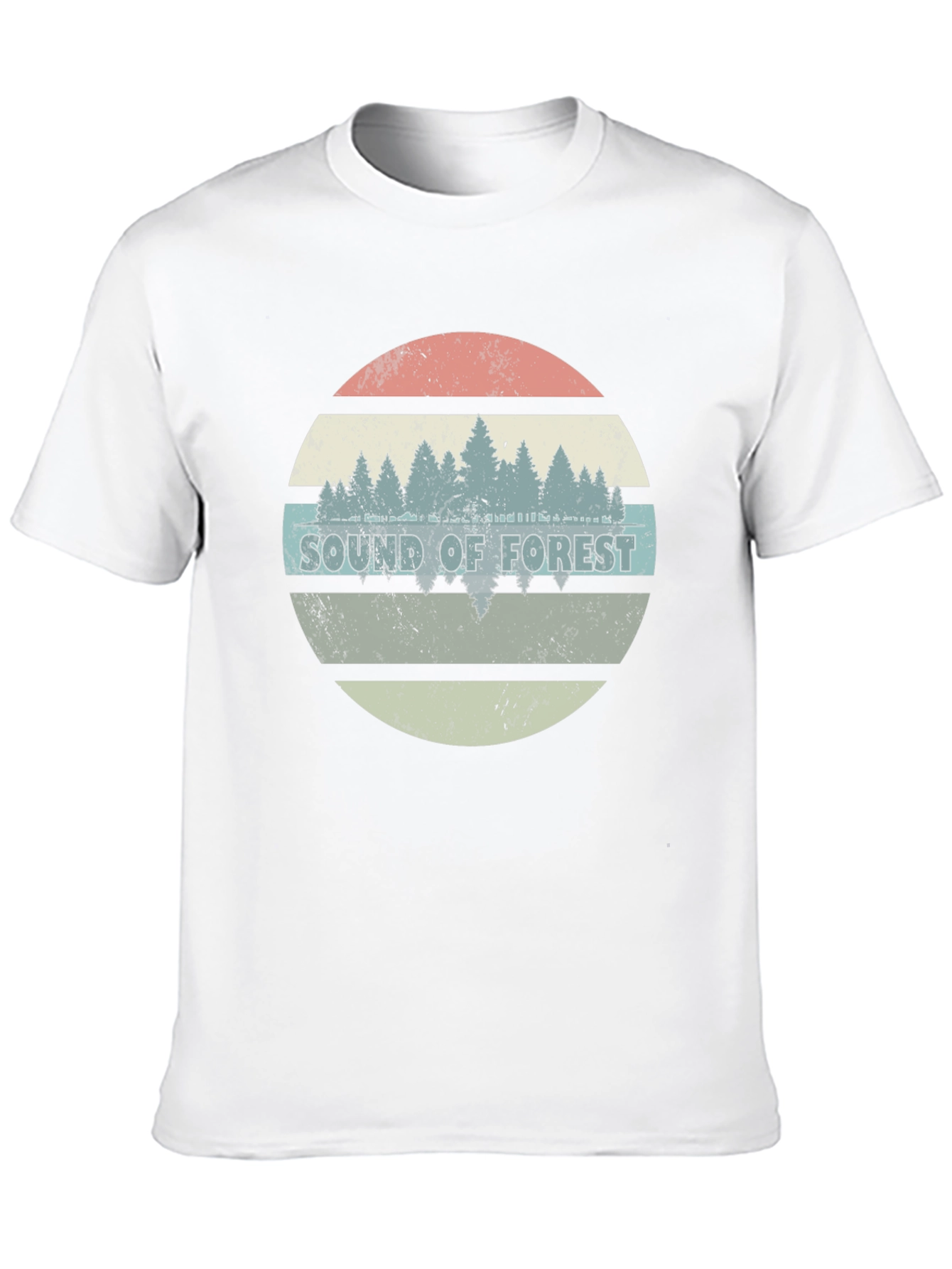 Sound of Forest Graphic Tee - Black
