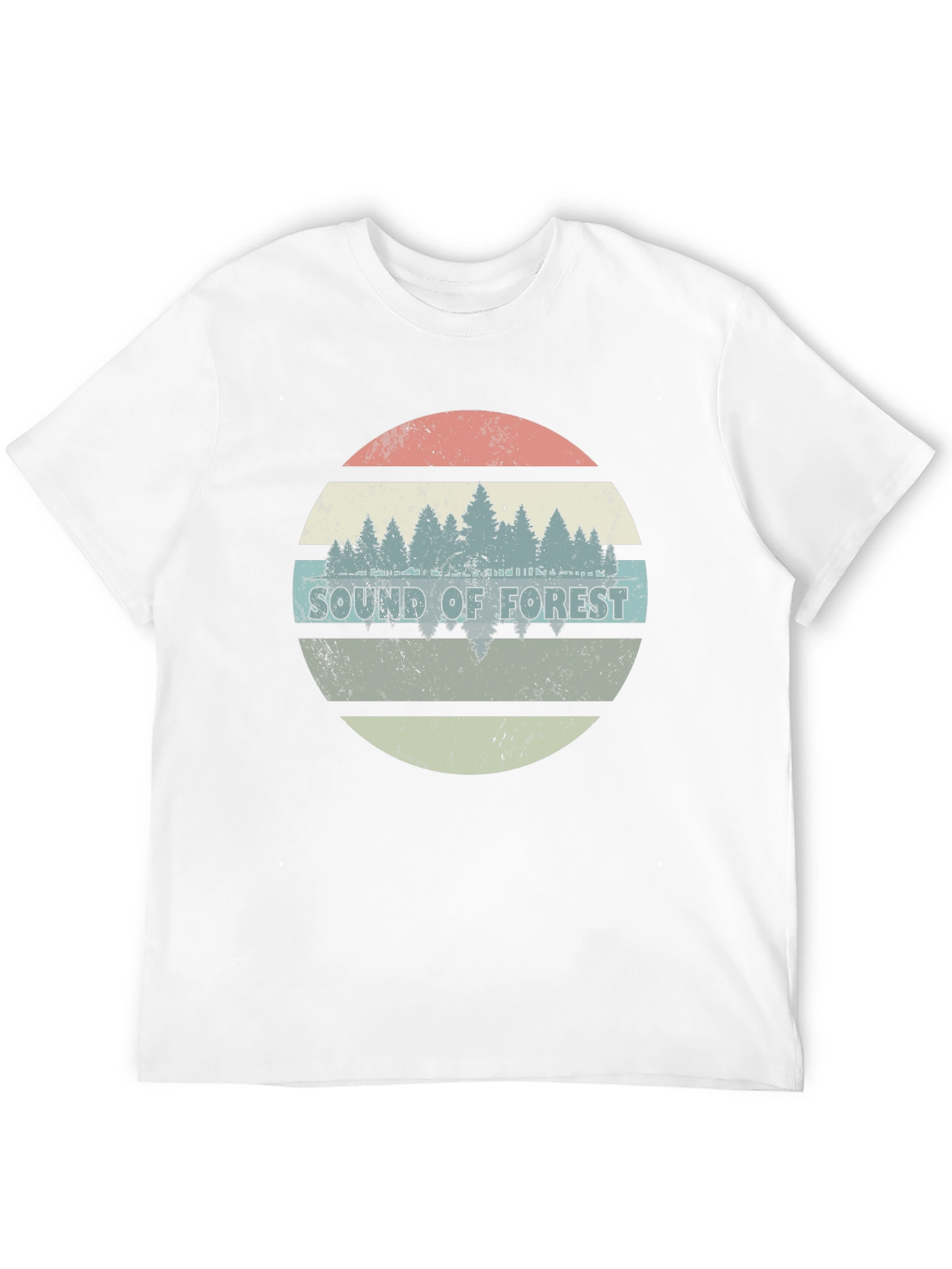 Sound of Forest Graphic Tee - Black