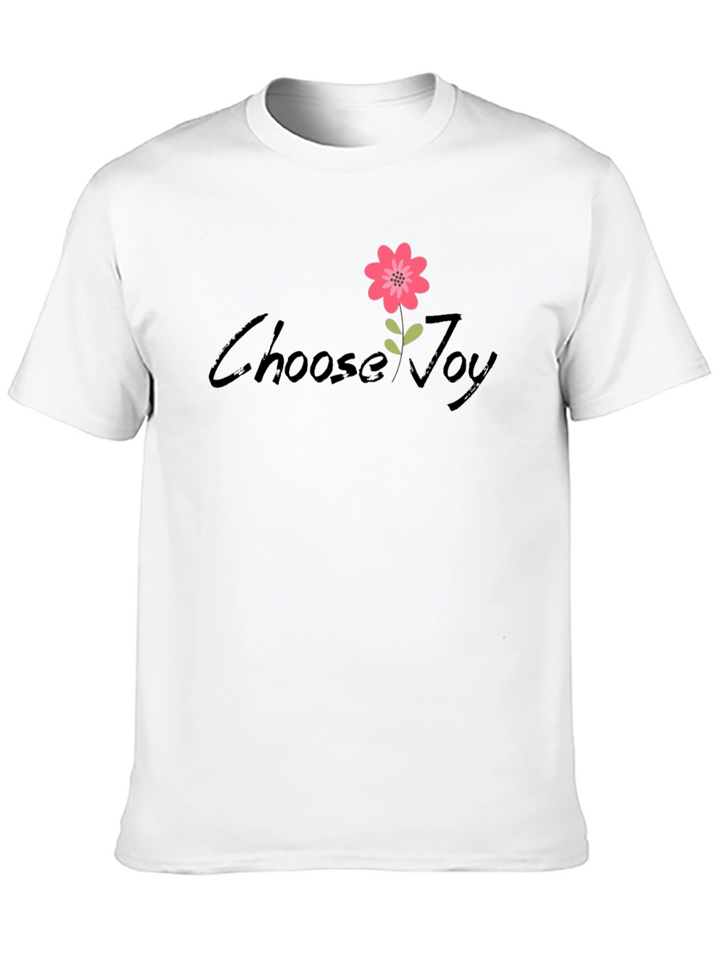 Choose Joy Graphic Tee - Black Unisex T-Shirt