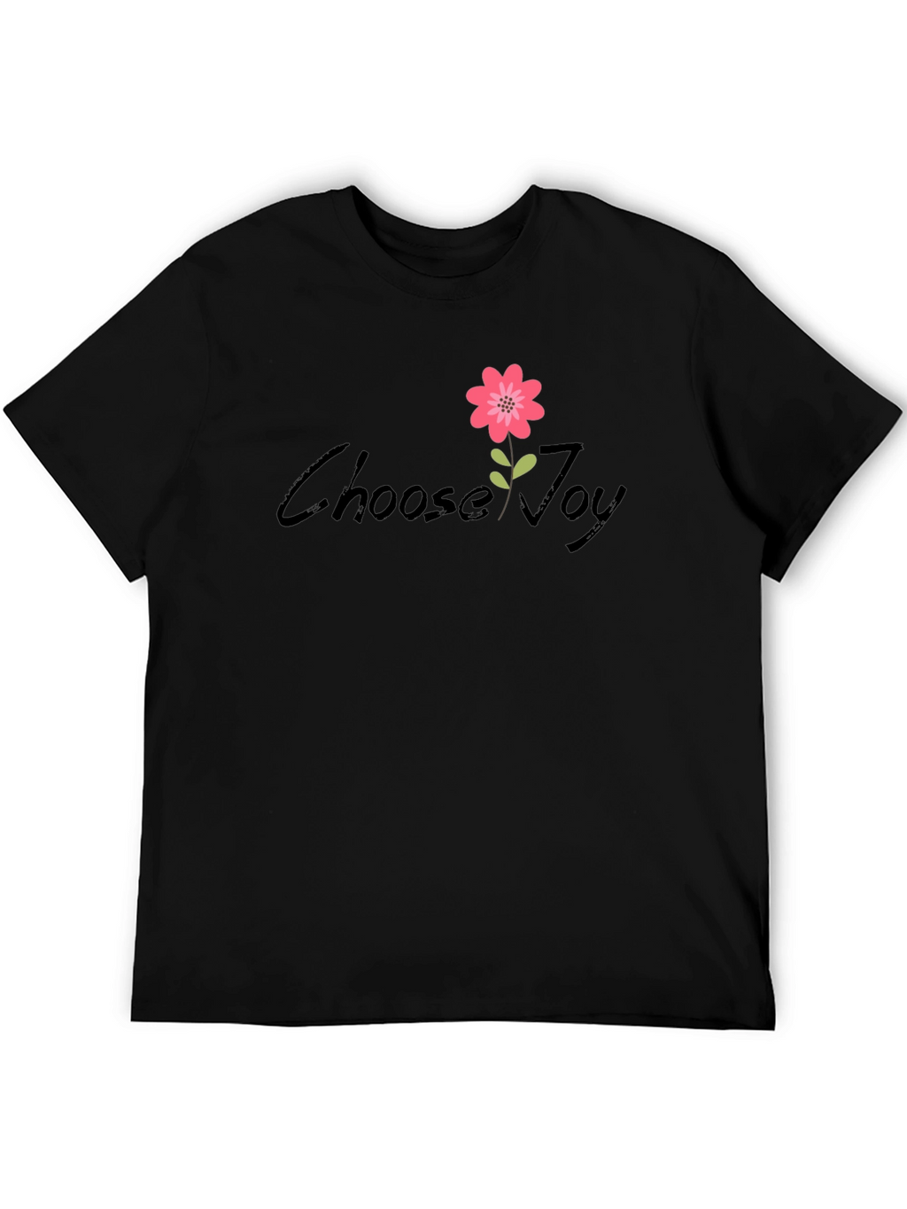 Choose Joy Graphic Tee - Black Unisex T-Shirt