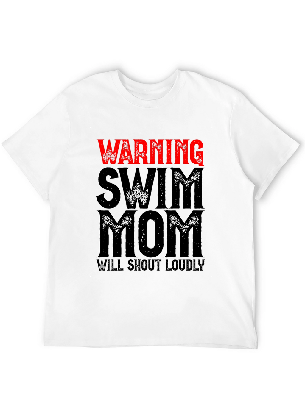 Warning Swim Mom T-Shirt