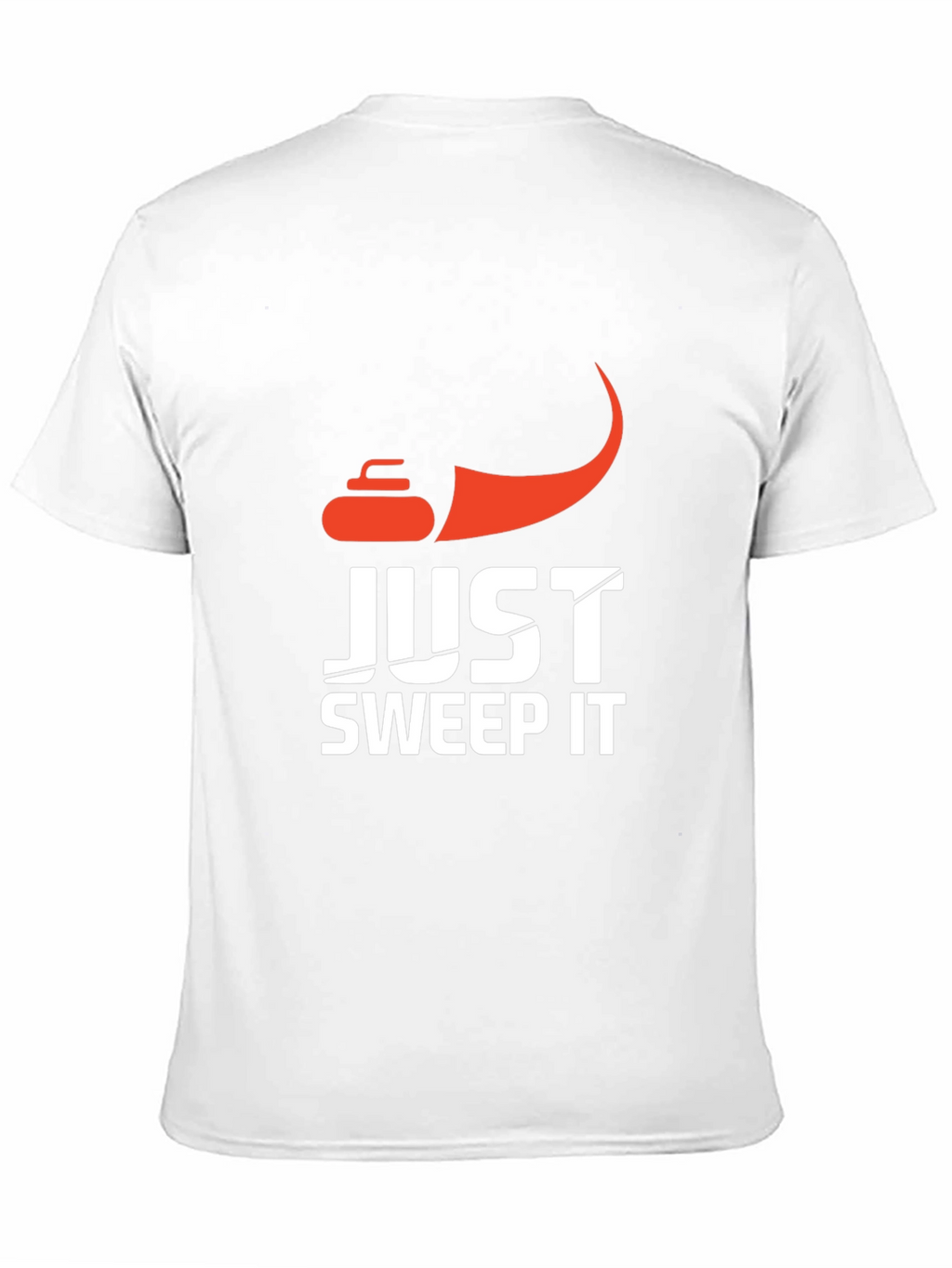 Just Sweep It Curling Graphic T-Shirt