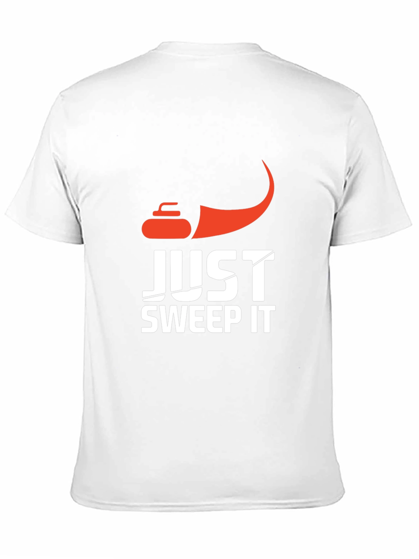 Just Sweep It Curling Graphic T-Shirt