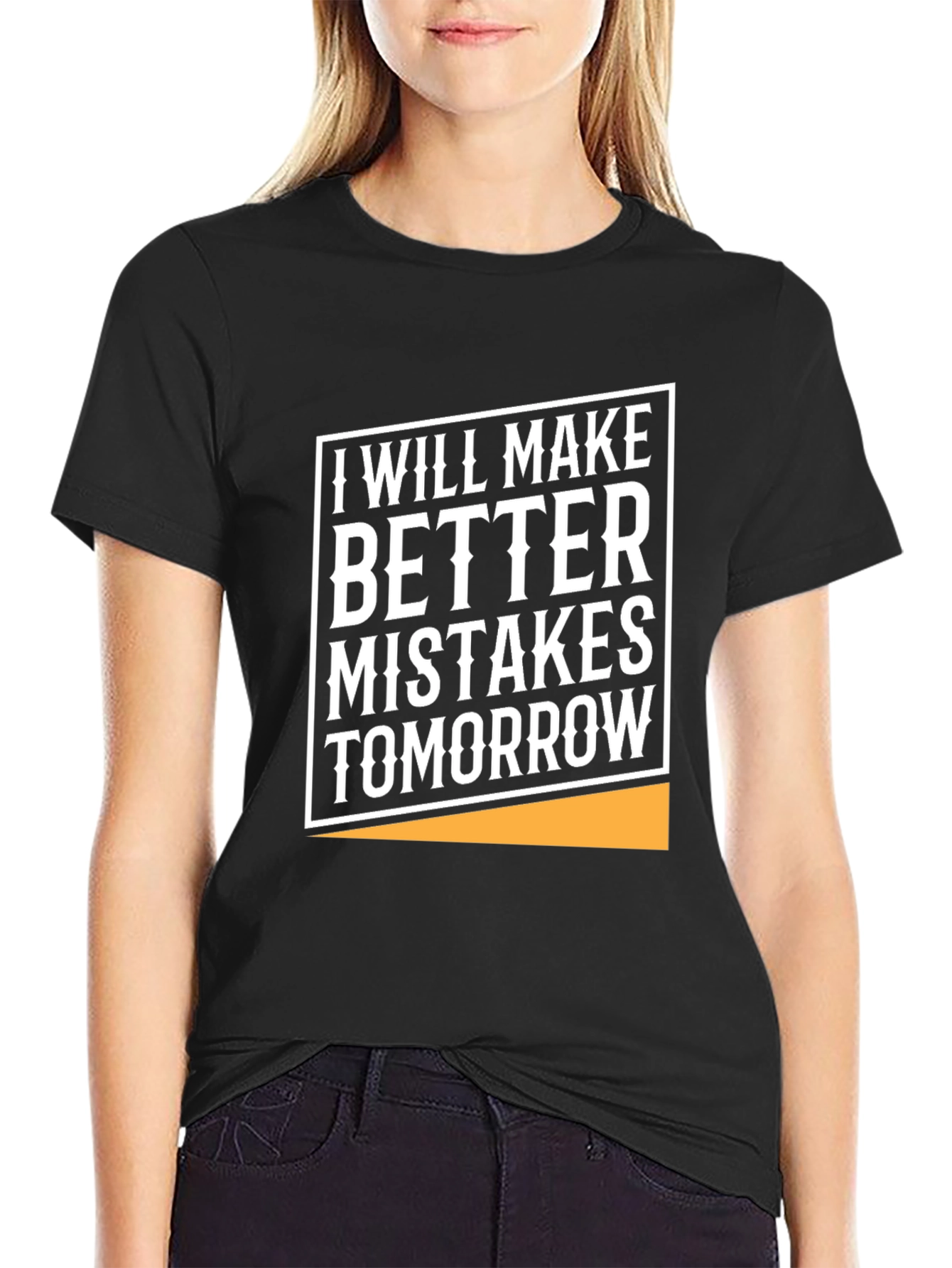 Humorous Graphic Tee - Better Mistakes Tomorrow