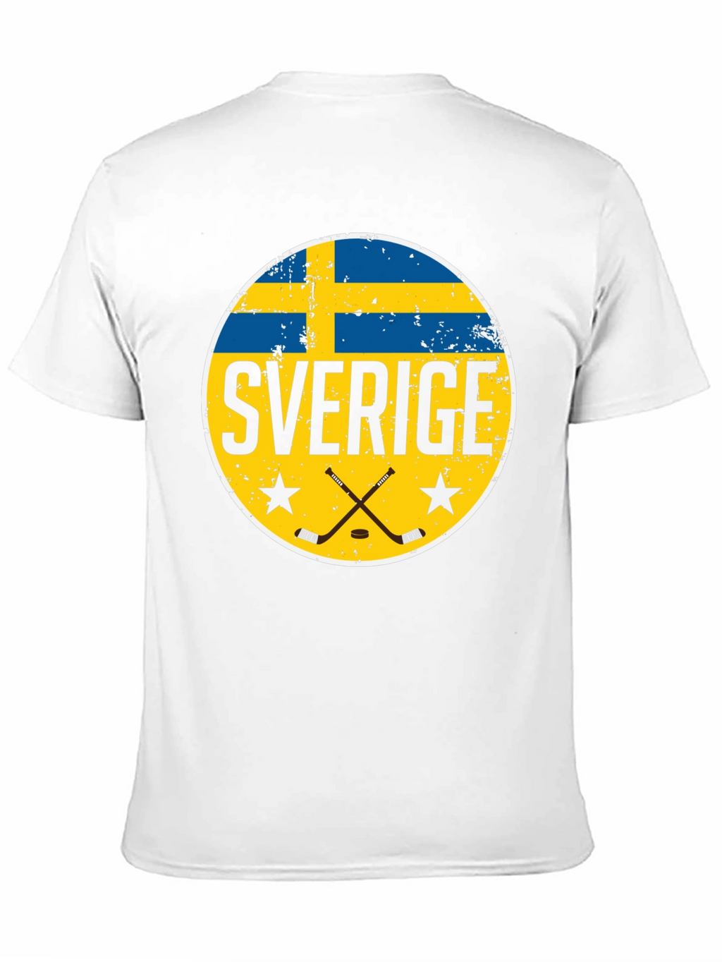 Sweden Hockey T-Shirt - Sverige Flag