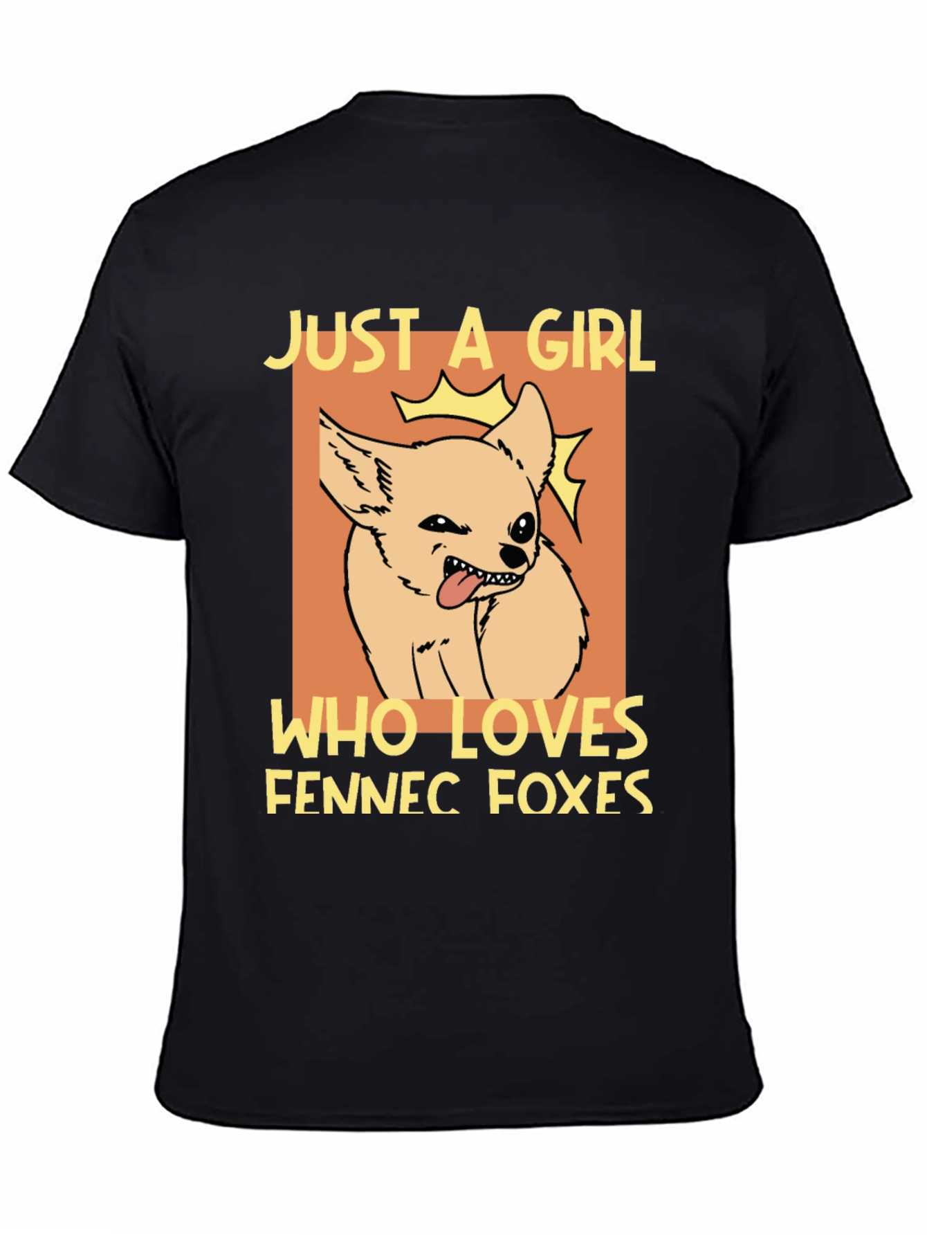 Fennec Fox Lover T-Shirt - Just a Girl Who Loves Foxes Tee