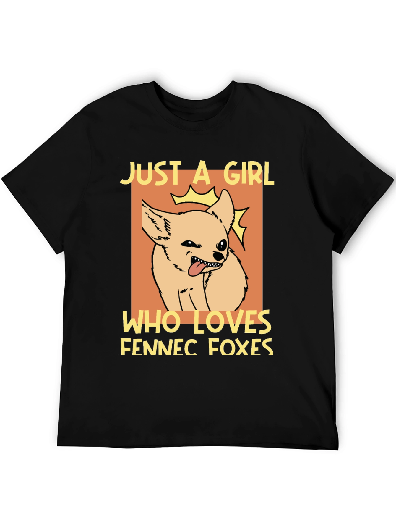 Fennec Fox Lover T-Shirt - Just a Girl Who Loves Foxes Tee
