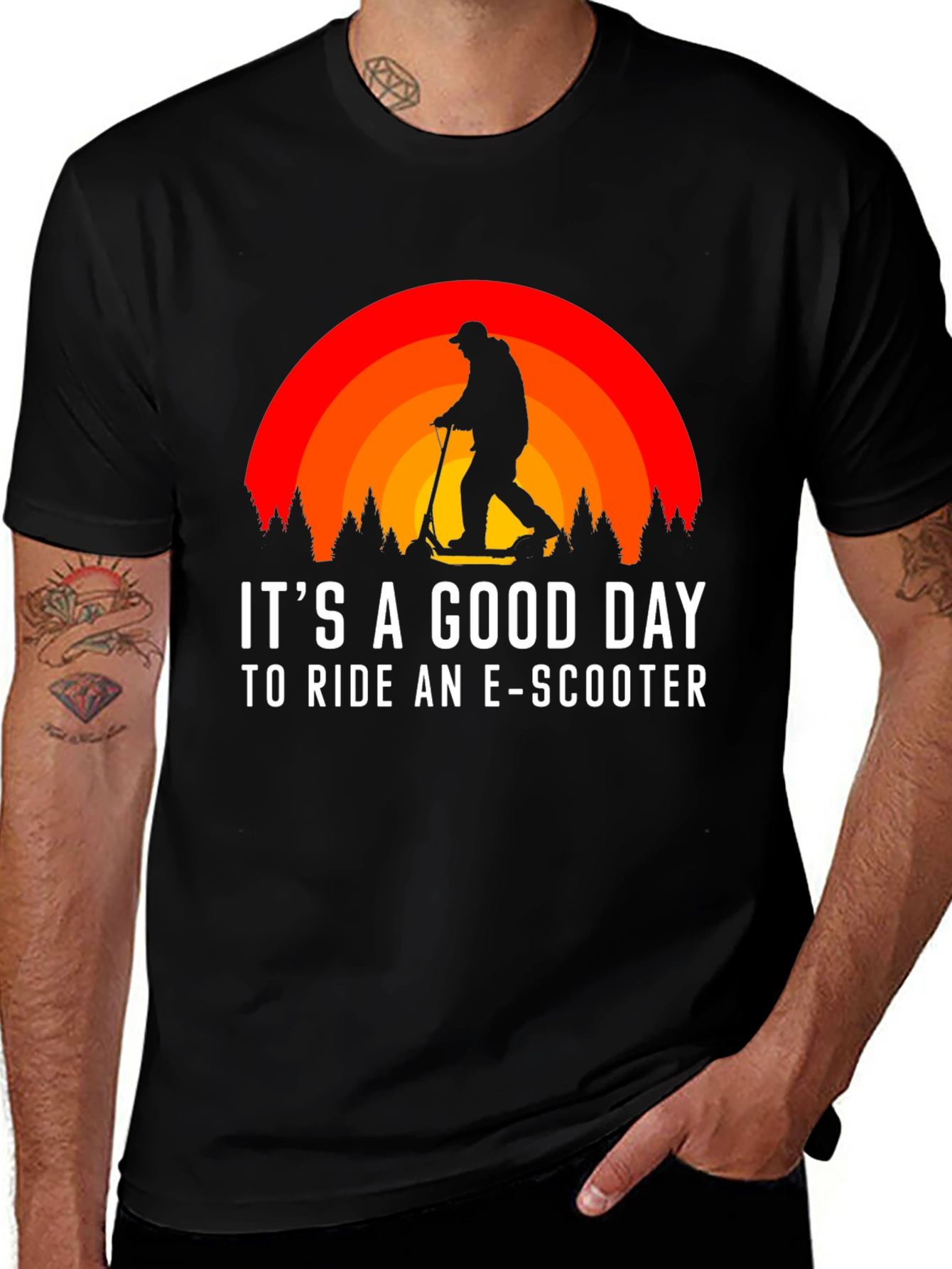 E-Scooter T-Shirt: Good Day to Ride