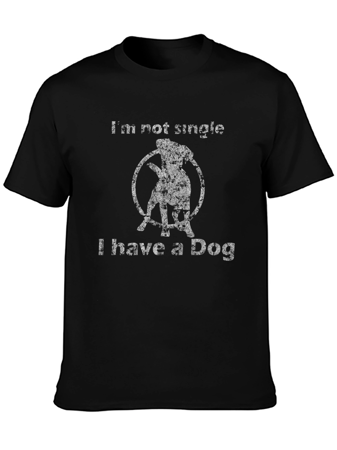 Dog Lover T-Shirt - Im Not Single I Have A Dog