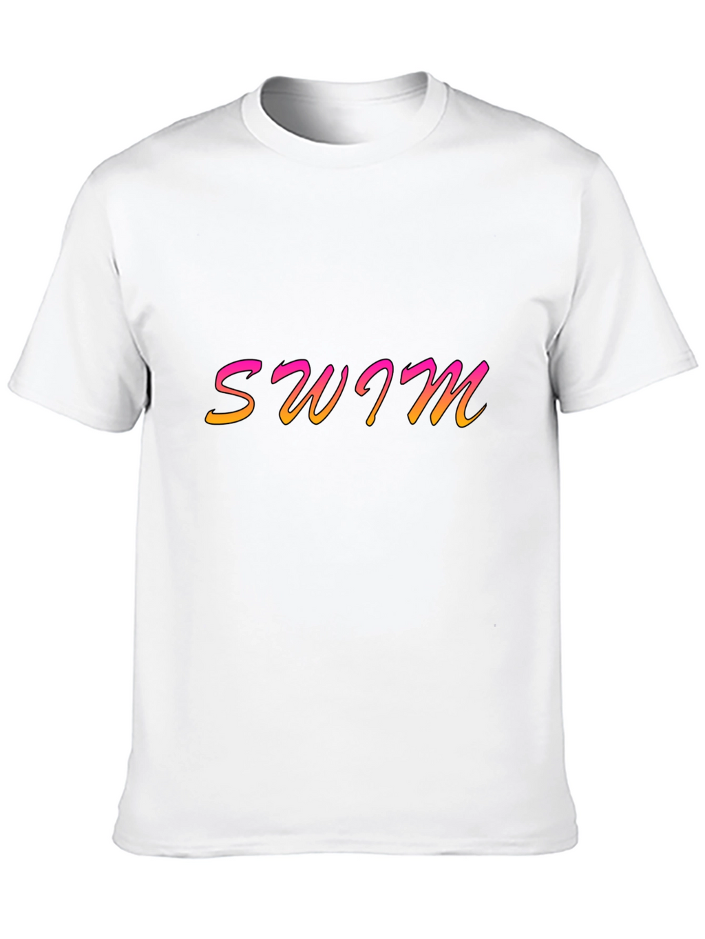 SWIM Graphic Tee - Black Casual T-Shirt