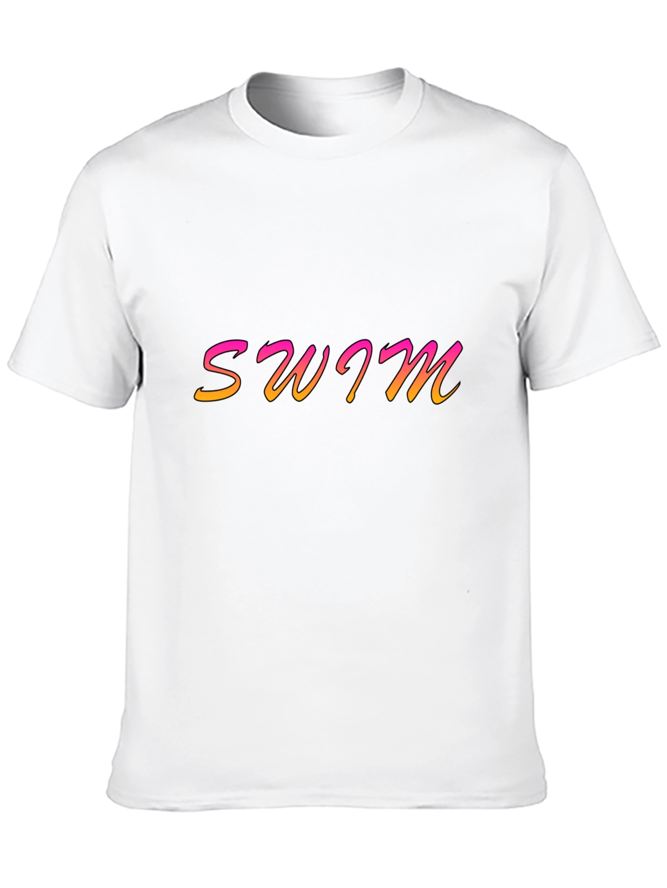 SWIM Graphic Tee - Black Casual T-Shirt