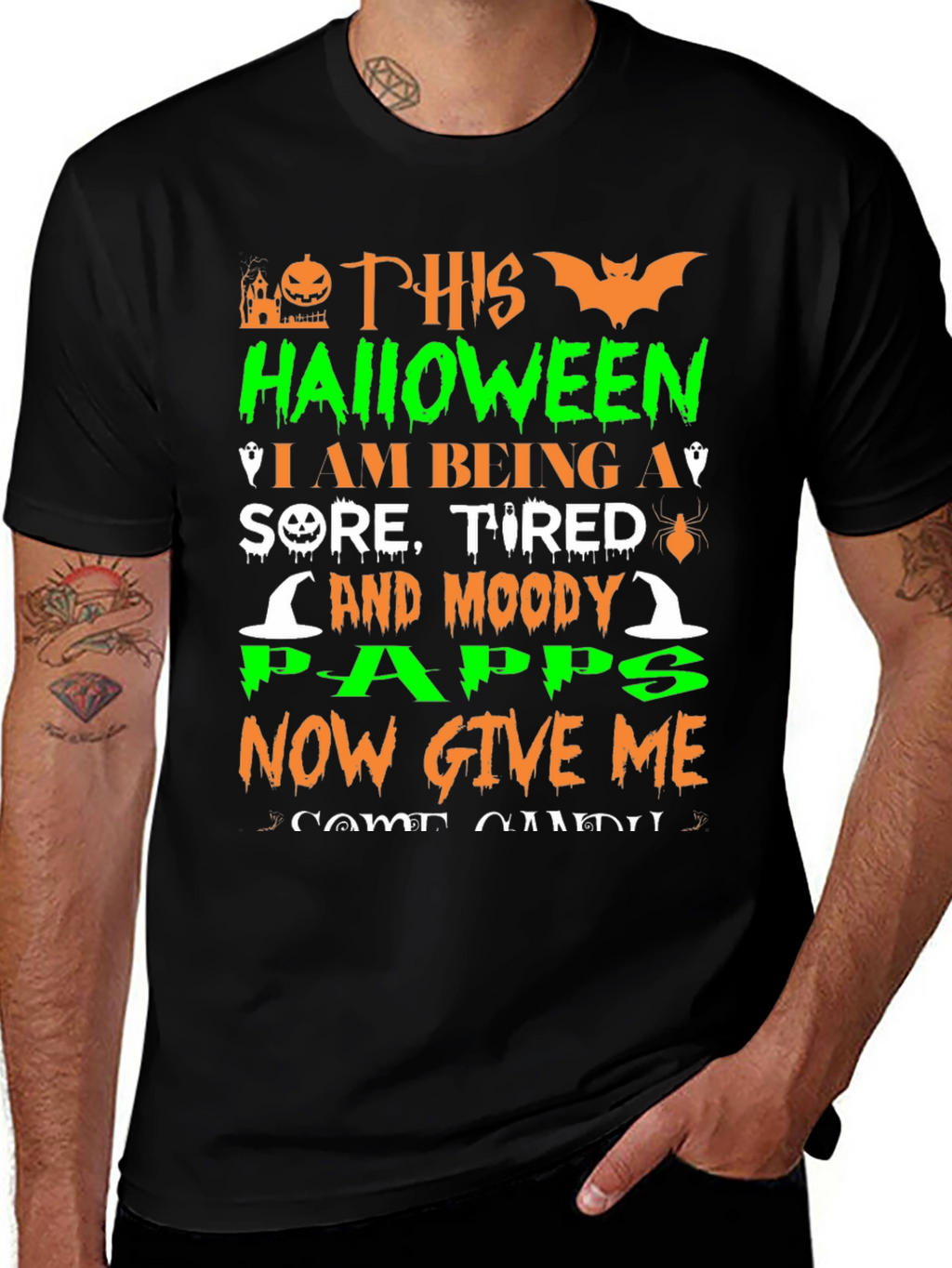 Halloween Moody Papps T-Shirt
