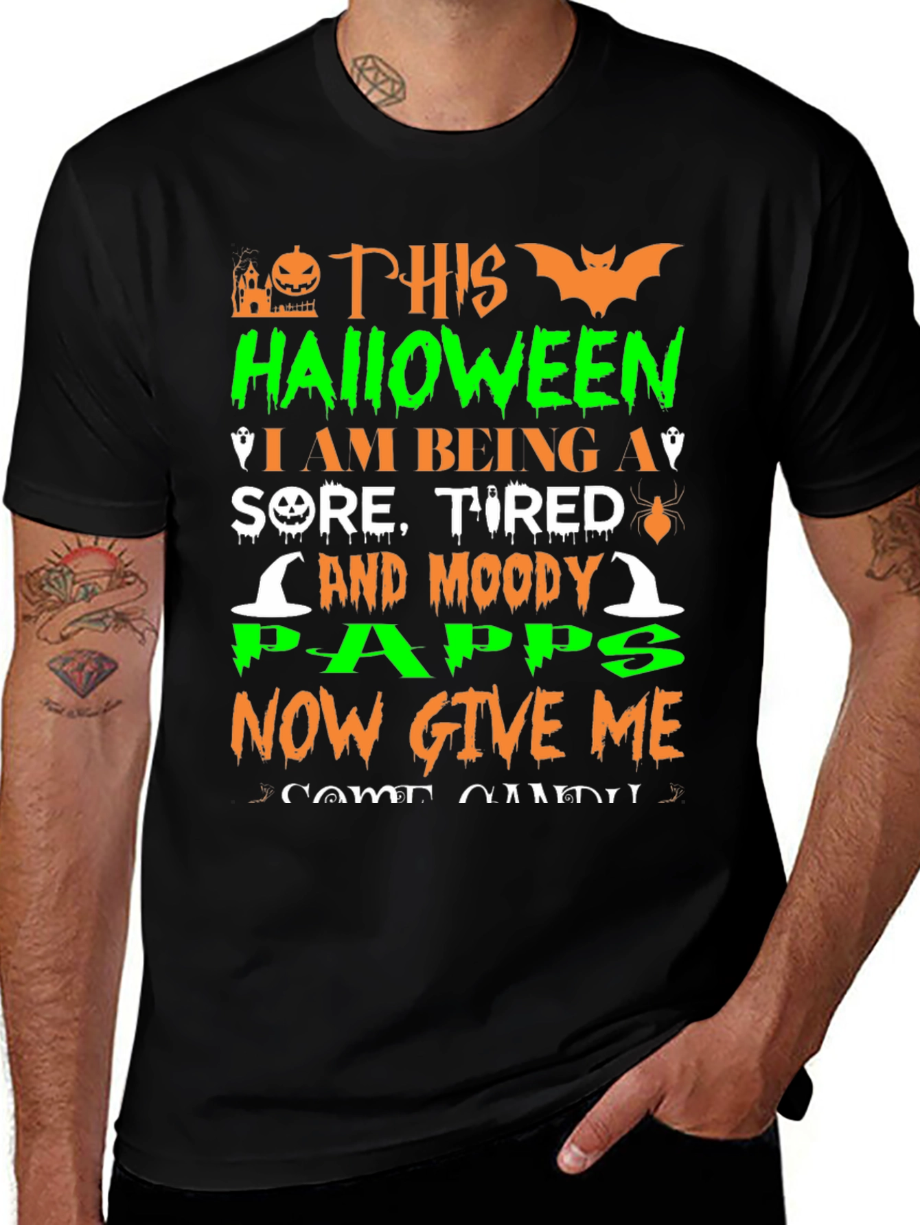 Halloween Moody Papps T-Shirt