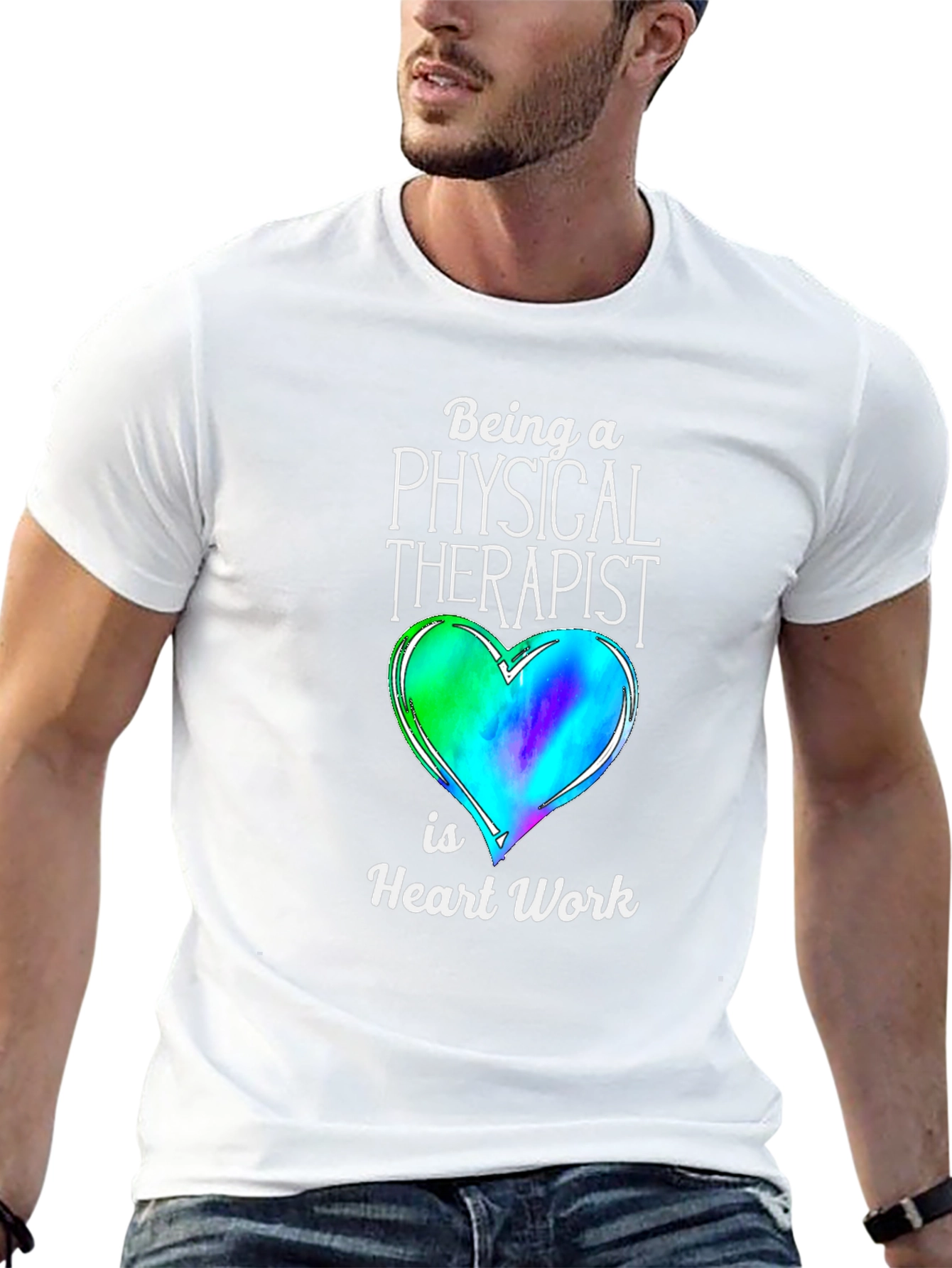 Physical Therapist Heart Work T-Shirt