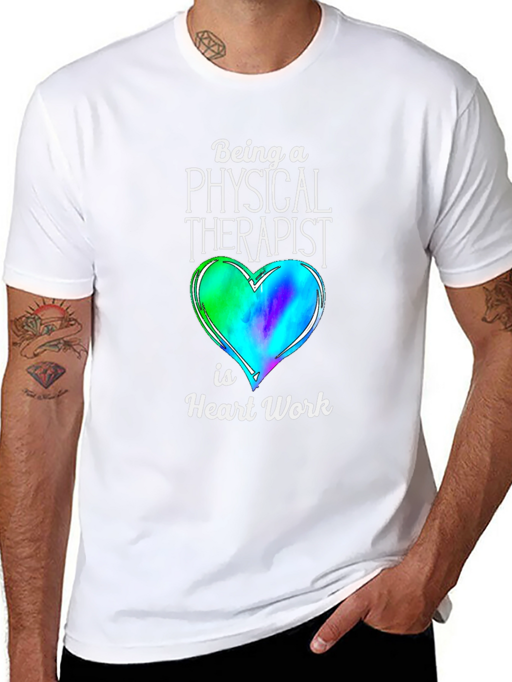 Physical Therapist Heart Work T-Shirt
